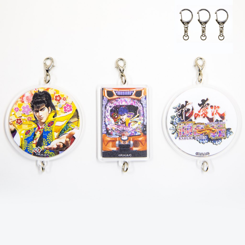 ナスカン3個付両面アクリルキーホルダーコンプリートセット ナスカン3個付両面アクリルキーホルダーコンプリートセット