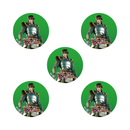 奥村助右衛門缶バッジ5点セット