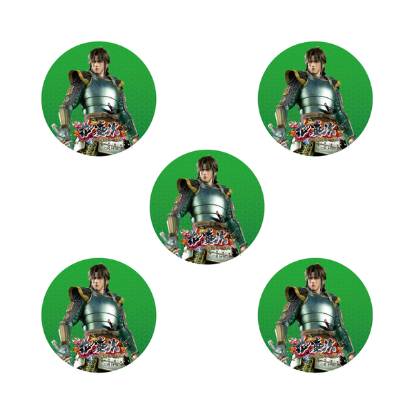 奥村助右衛門缶バッジ5点セット