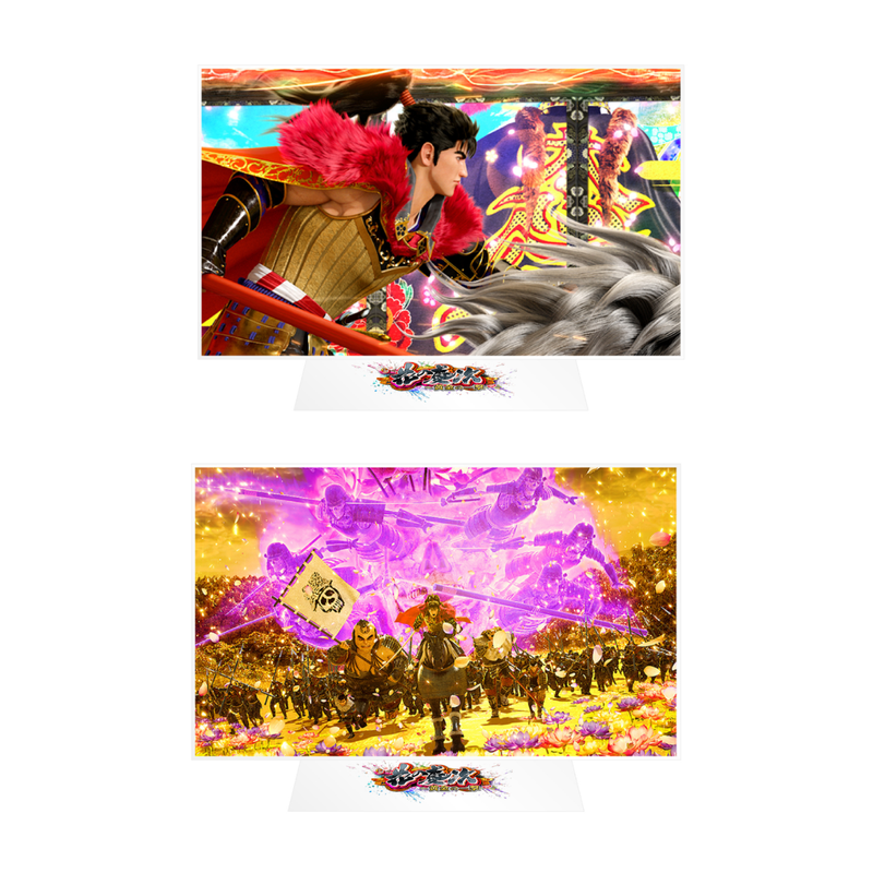 e花の慶次～黄金の一撃　アクリルスタンド2点セット