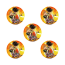 前田慶次缶バッジ5点セット