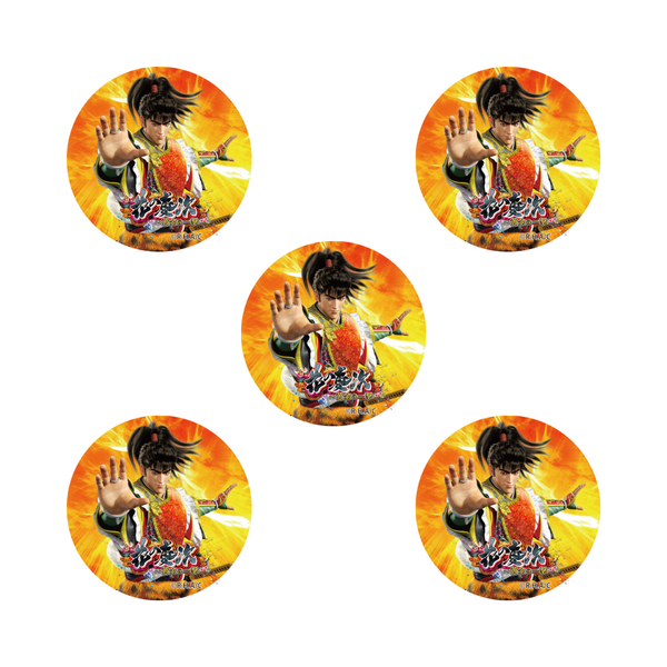 前田慶次缶バッジ5点セット