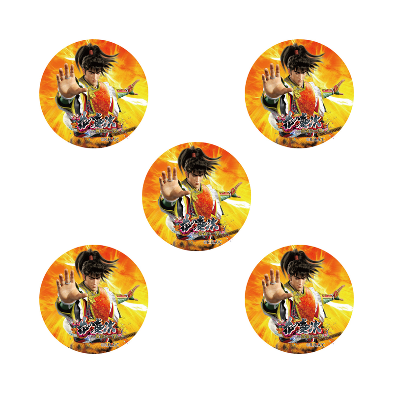 前田慶次缶バッジ5点セット