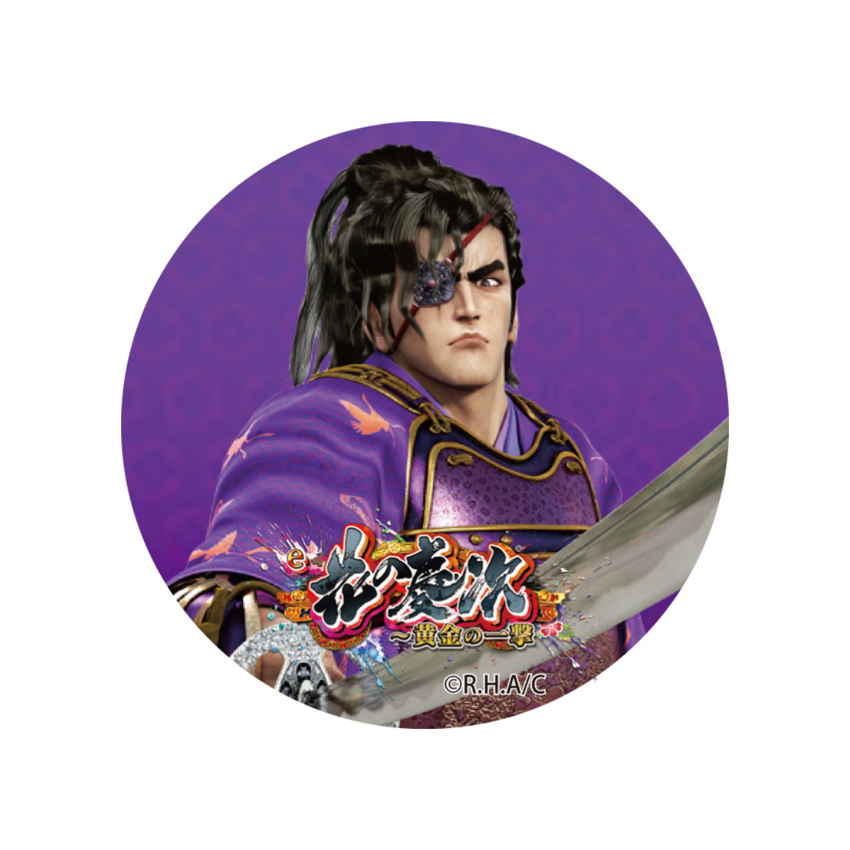 伊達政宗缶バッジ5点セット